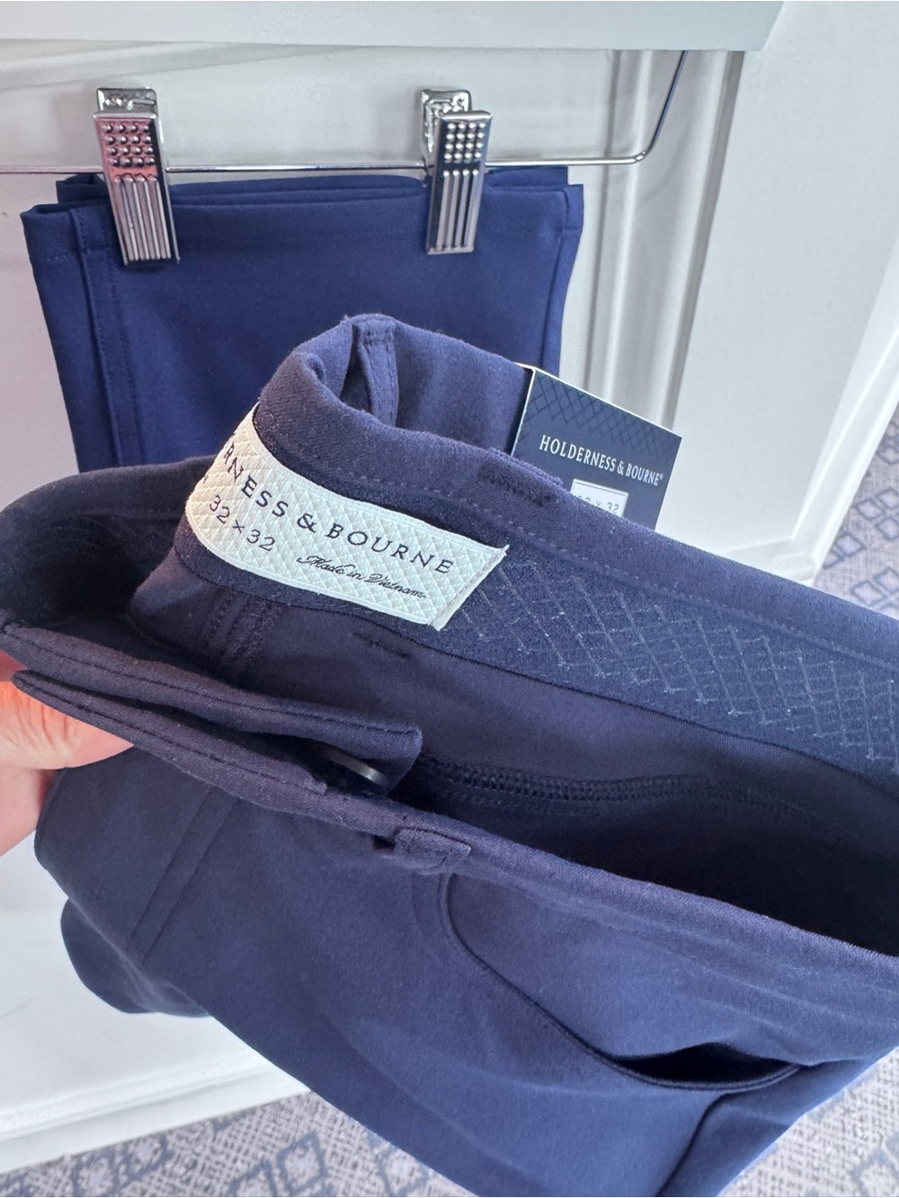 Holderness & Bourne The McDaniel 5 Pocket Pant: Navy, NWT - Picture 6 of 6
